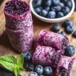 Delicious Blueberry Chia Seed Fruit Roll Ups Recipe You'll Love 9 Blueberry Chia Seed Fruit Roll Ups Recipe