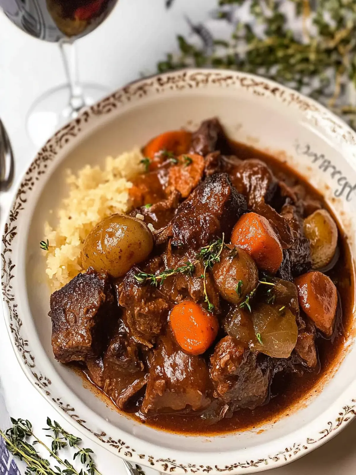 Savory Instant Pot Beef Bourguignon in Under 2 Hours 5 Instant Pot Beef Bourguignon