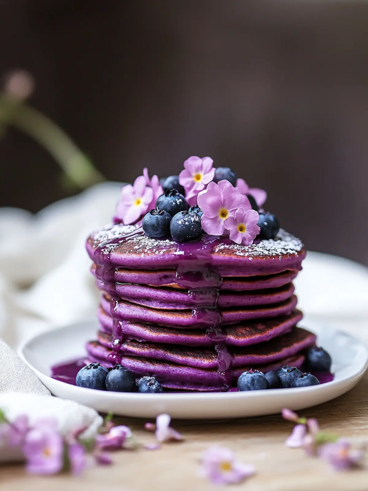 Delicious Purple Pancake Recipe for Weekend Brunch Bliss 5 Purple Pancake Recipe (Easy Ube Pancakes)