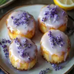 Delightful Mini Lemon Cakes with Lavender Glaze Recipe 6 Mini Lemon Cakes with Lavender Glaze