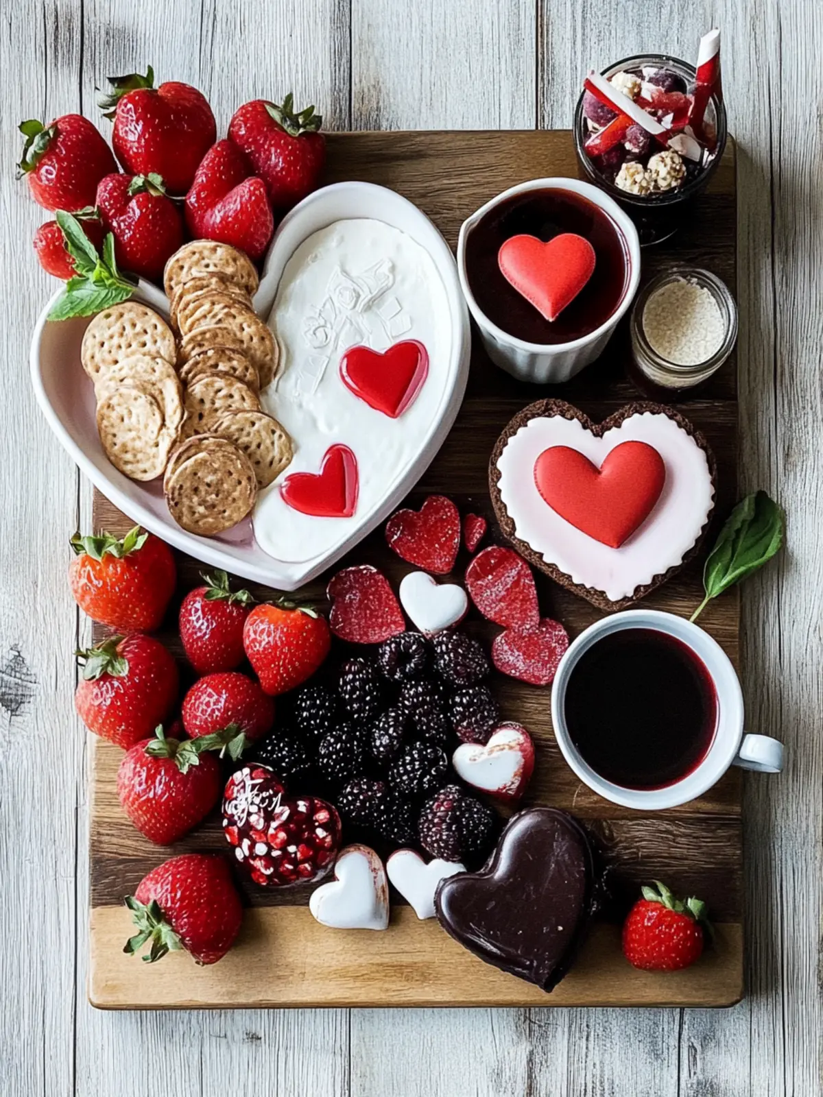 Valentine's Day Breakfast Board: A Sweet Morning Surprise 4 Valentine’s Day Breakfast Board