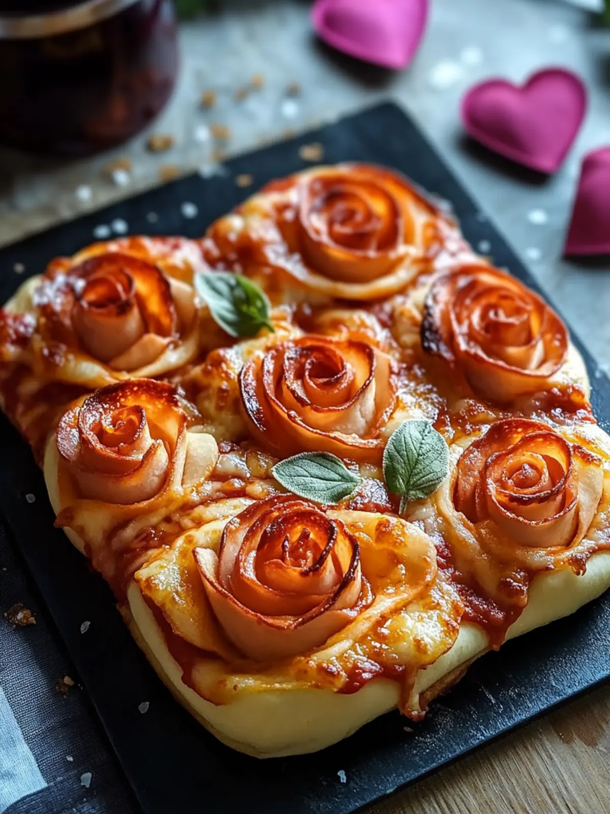 Sweetheart Surprise: Easy Pizza Roses for Valentine’s Day 3 Easy Pizza Roses for Valentine’s Day