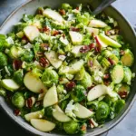 Brussels Sprout Apple Salad with Crunchy Walnuts Delight 10 Brussels Sprout Apple Salad