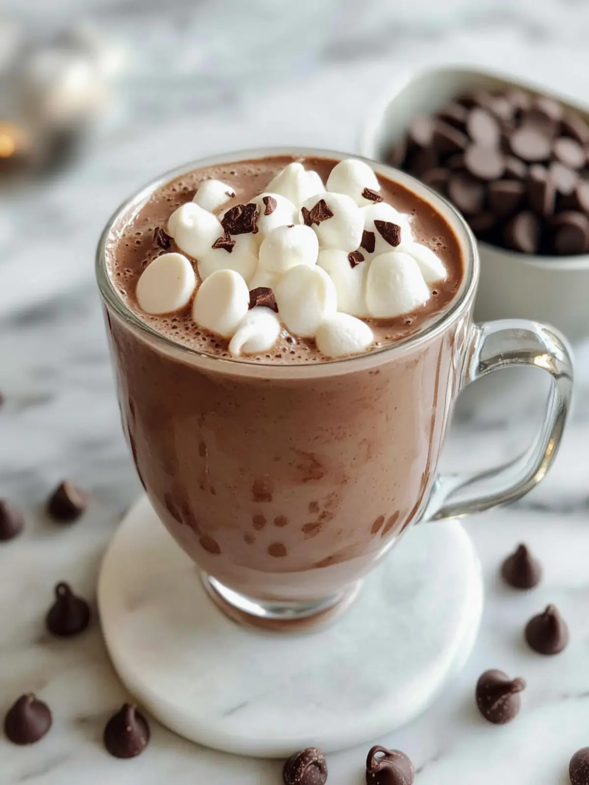 Decadent Hot Chocolate with Chocolate Chips to Savor 3 Hot Chocolate with Chocolate Chips