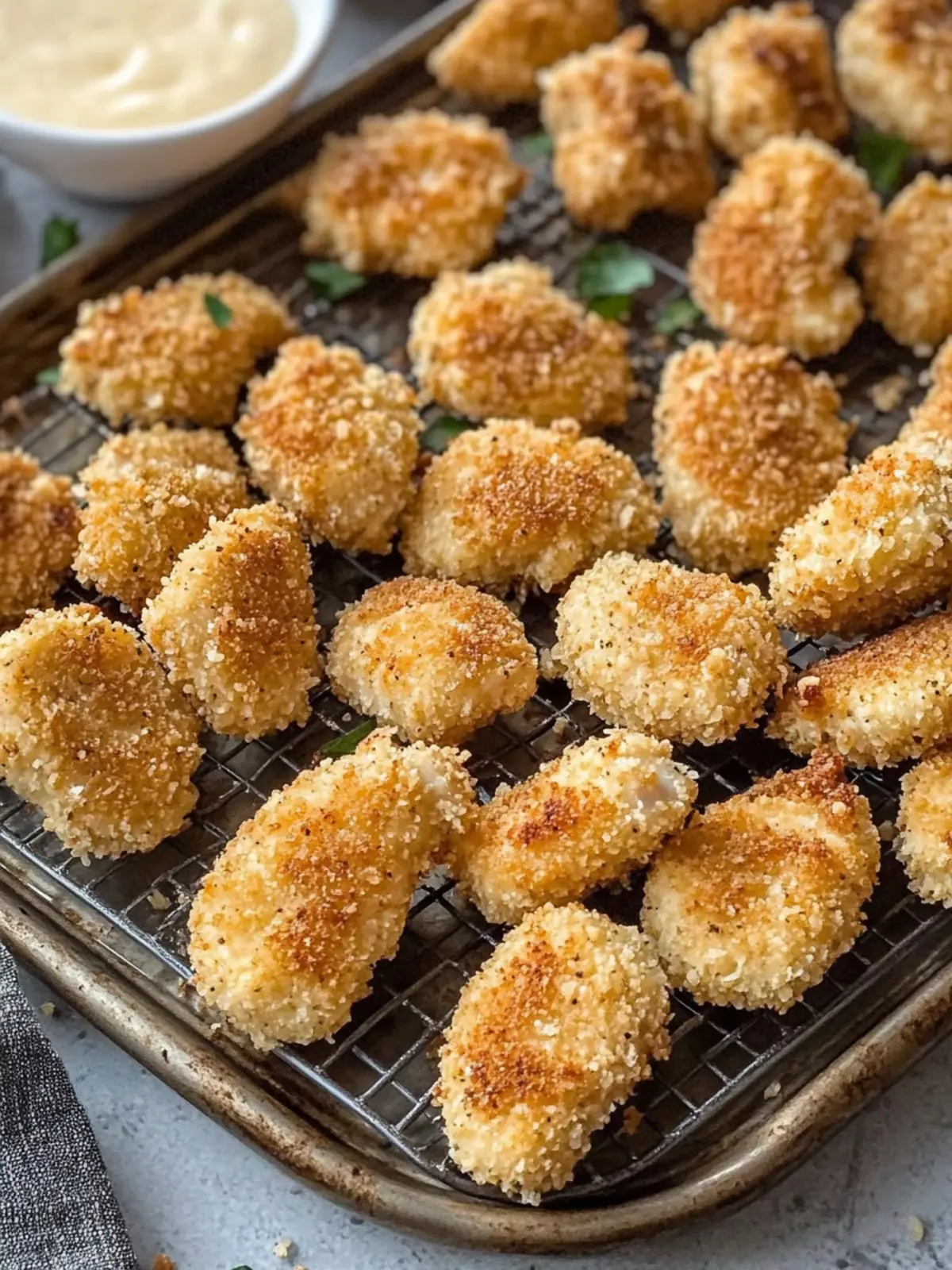 Irresistible Low Carb Parmesan Chicken Nuggets at Home 4 Parmesan Chicken Nuggets {Low Carb}