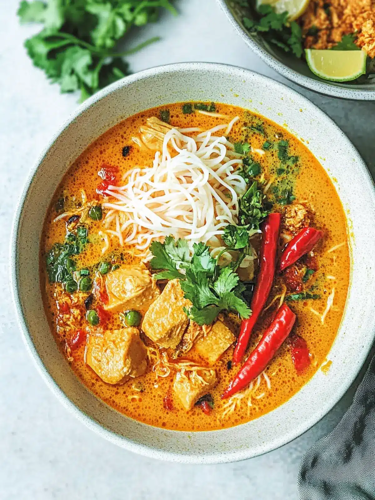 Easy Chicken Laksa Curry Recipe: 30 Mins to Delicious Bliss 5 Easy Chicken Laksa Curry Recipe: 30 Mins Malaysian Curry