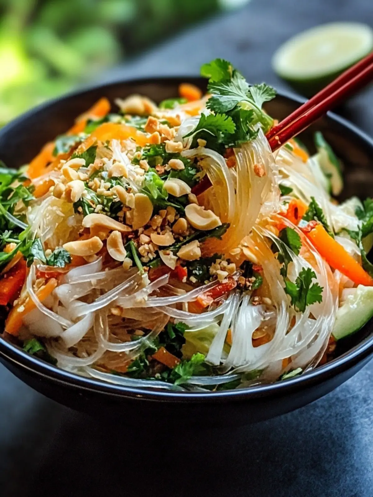 Fresh Vietnamese Glass Noodle Salad: Delight in Every Bite 5 Vietnamese Glass Noodle Salad