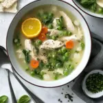 Heartwarming Stracciatella Soup with Chicken and Spring Veggies 8 Stracciatella Soup with Chicken and Spring Vegetables