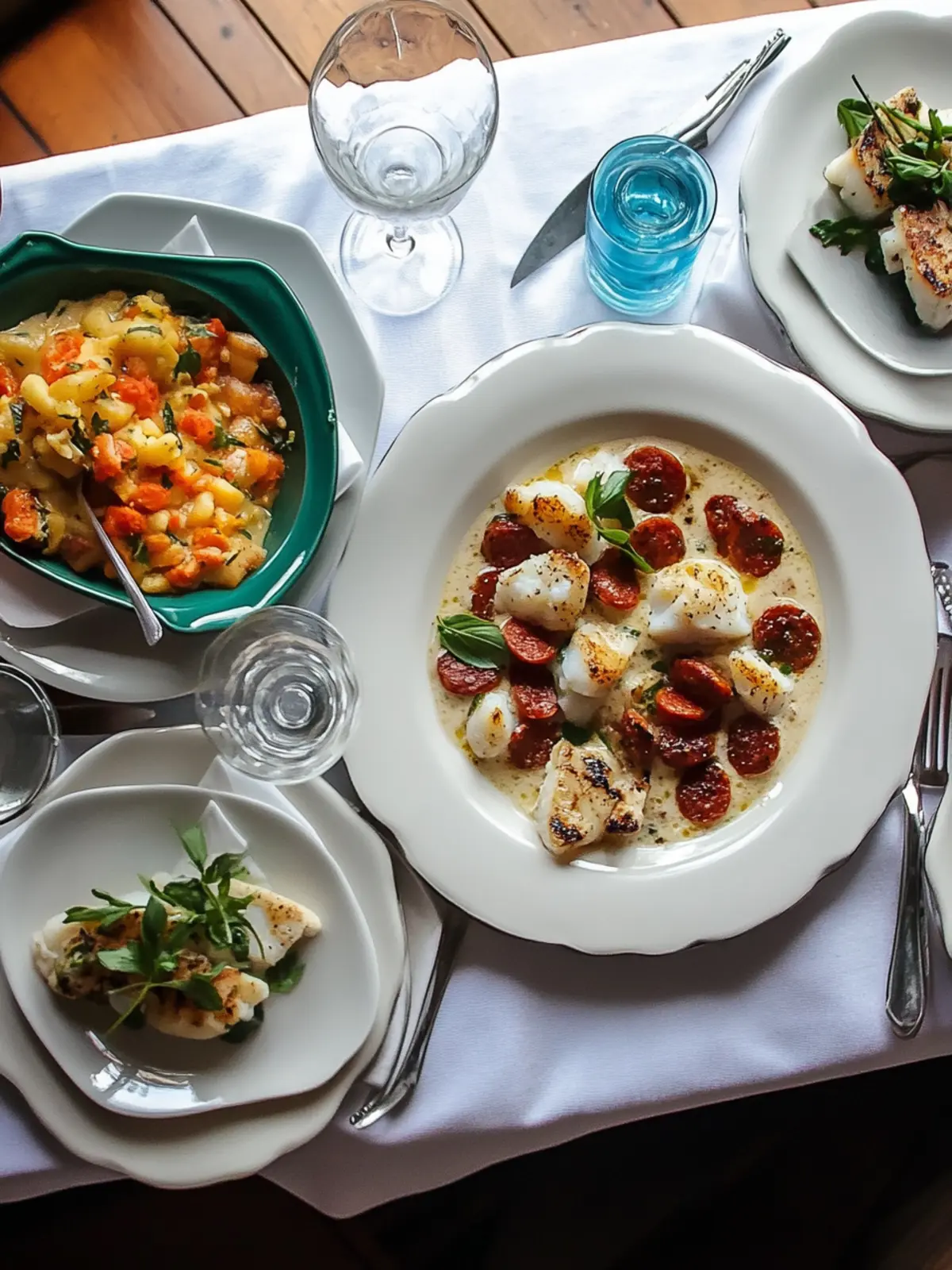 Salt Cod and Chorizo Casserole: A Flavorful Comfort Dish 4 Salt cod and chorizo casserole