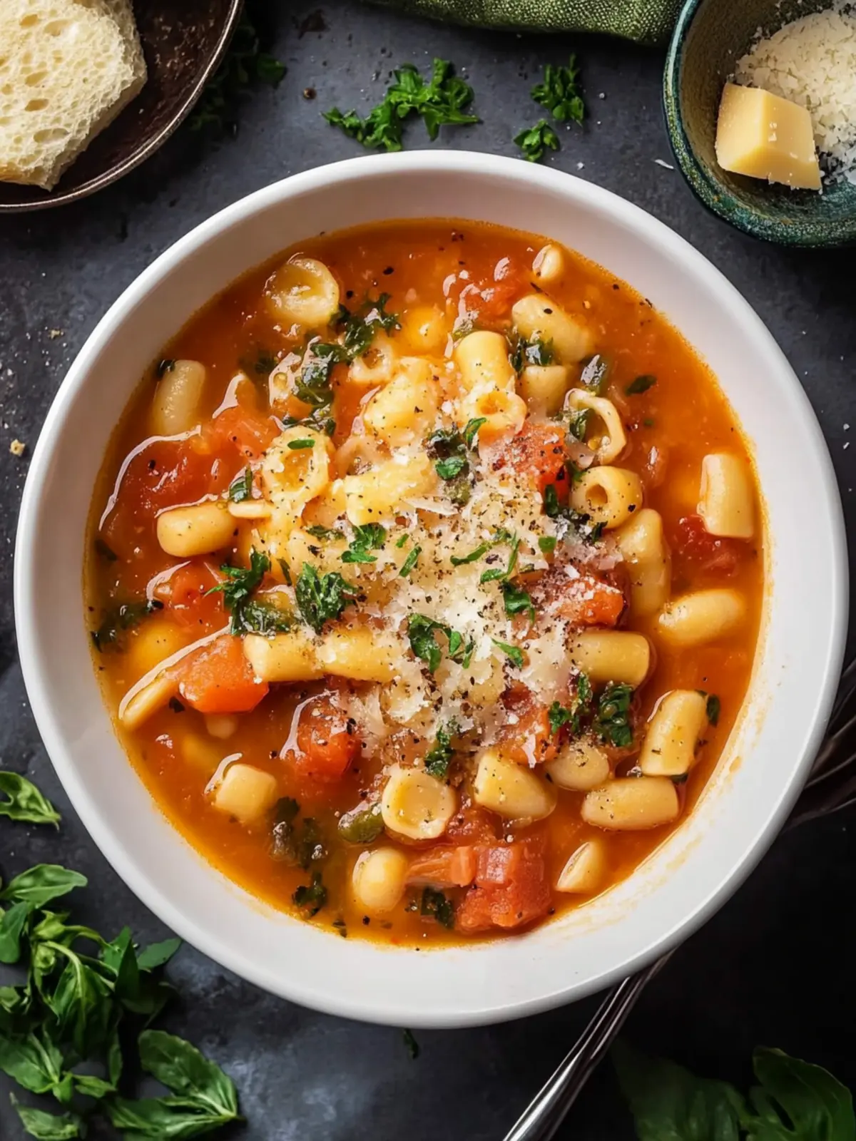 Irresistible Pasta e Fagioli with Crispy Pancetta Delight 4 Pasta e Fagioli