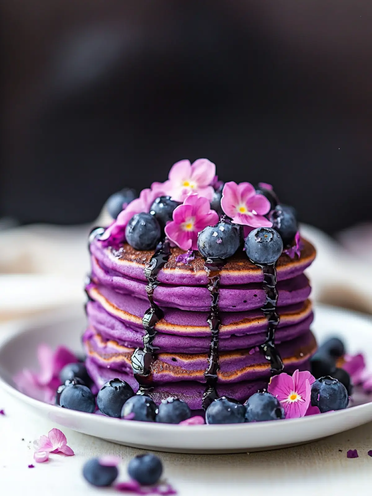 Delicious Purple Pancake Recipe for Weekend Brunch Bliss 2 Purple Pancake Recipe (Easy Ube Pancakes)
