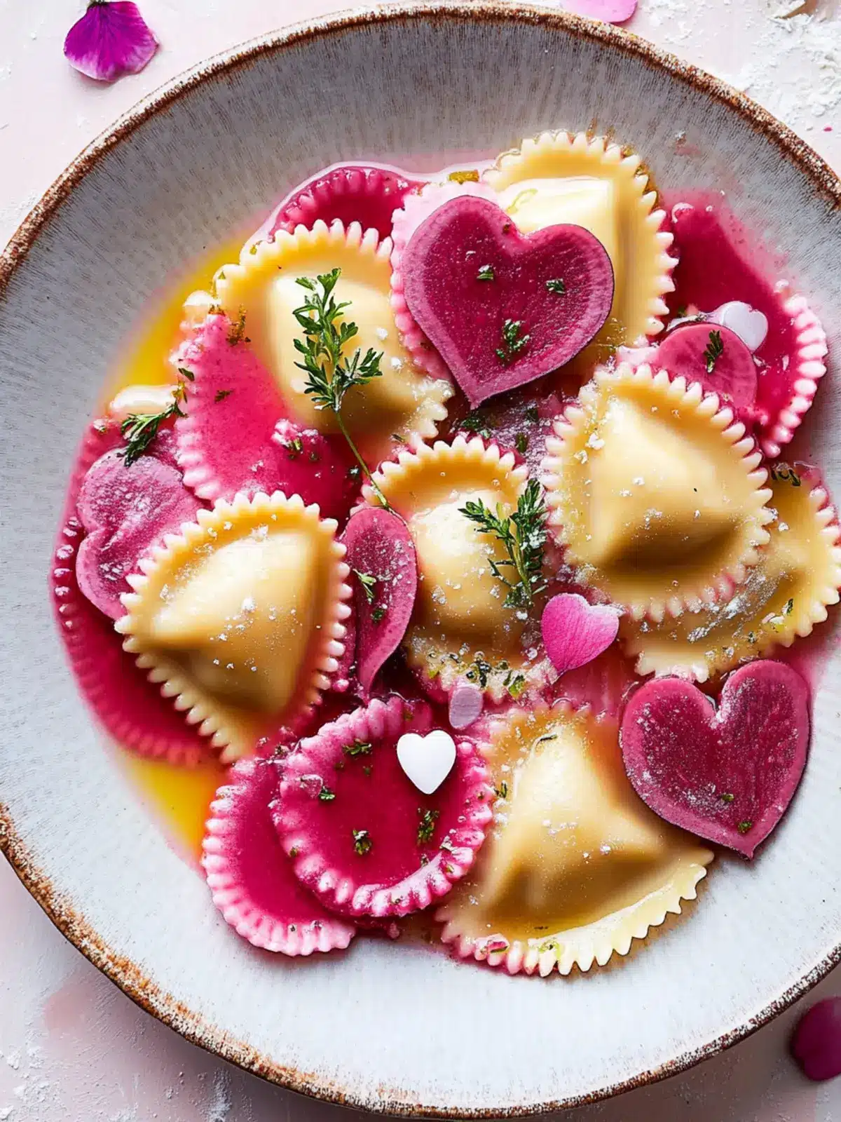 Valentine's Day Red Beets & Ricotta Ravioletti for Two 5 Valentine’s Day Red Beets & Ricotta Ravioletti