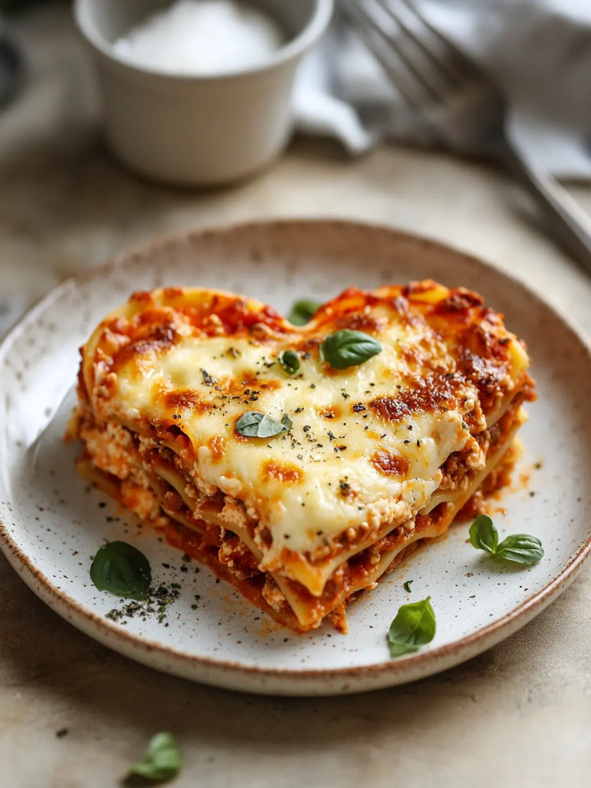 Heart-Shaped Lasagna: Love at First Bite for Home Chefs 5 Heart-Shaped Lasagna