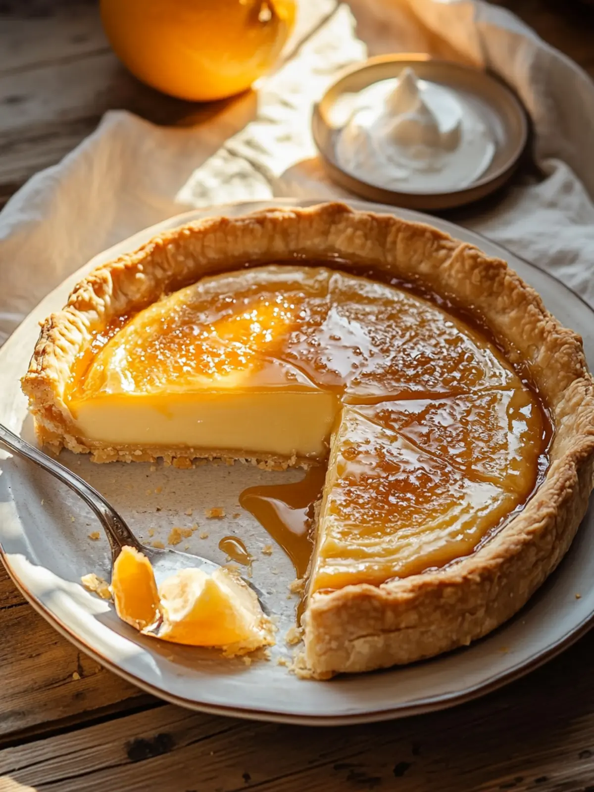 Indulge in Golden Greek Honey Pie Melopita Bliss at Home 3 Golden Greek Honey Pie (Melopita)