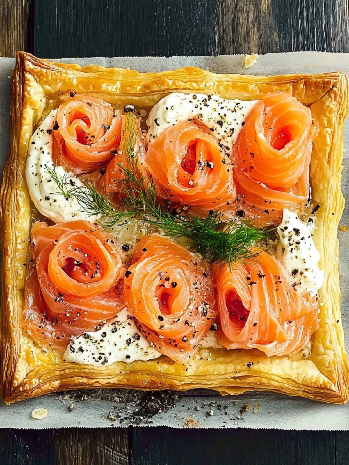 Irresistible Smoked Salmon Puff Pastry Tart for Savory Delight 5 Smoked Salmon Puff Pastry Tart