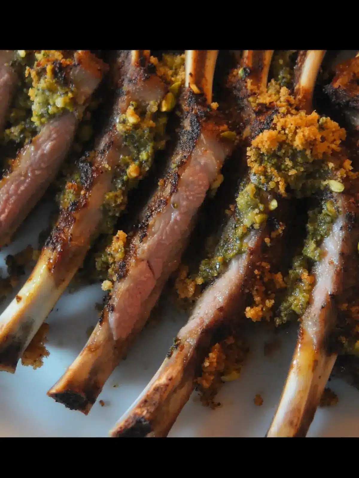 Pistachio Lamb Chops with Breadcrumbs: A Flavorful Delight 5 Lamb chops with breadcrumbs and pistachio