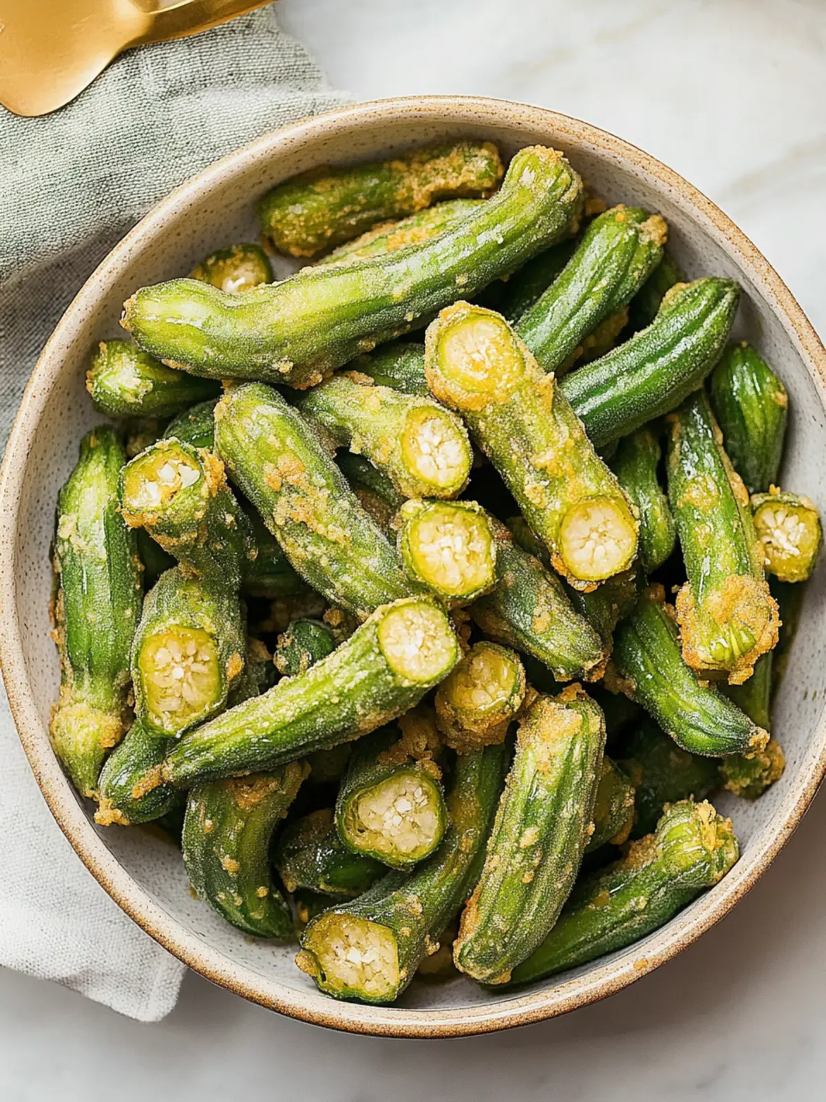 Crispy Fried Okra Recipe That Beats Fast Food Anytime 2 Fried Okra