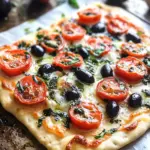 Tomato Olive Flatbread: A Fresh Twist on Dinner Tonight 7 Tomato Olive Flatbread