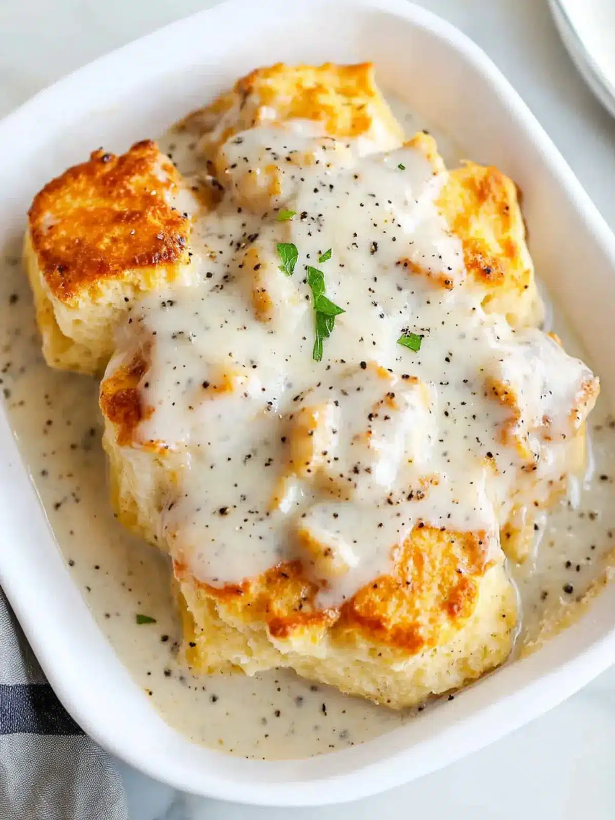 Mouthwatering Biscuit and Gravy Casserole for Brunch Bliss 5 Biscuit and Gravy Casserole