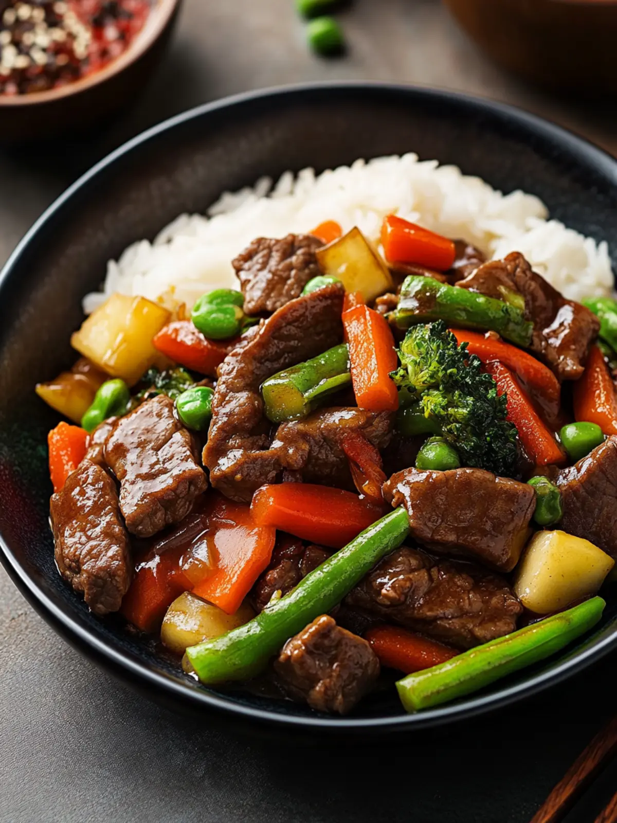 Sizzle Up Your Dinner with Beef Stir-Fry and Fresh Veggies 2 Beef stir-fry with vegetables