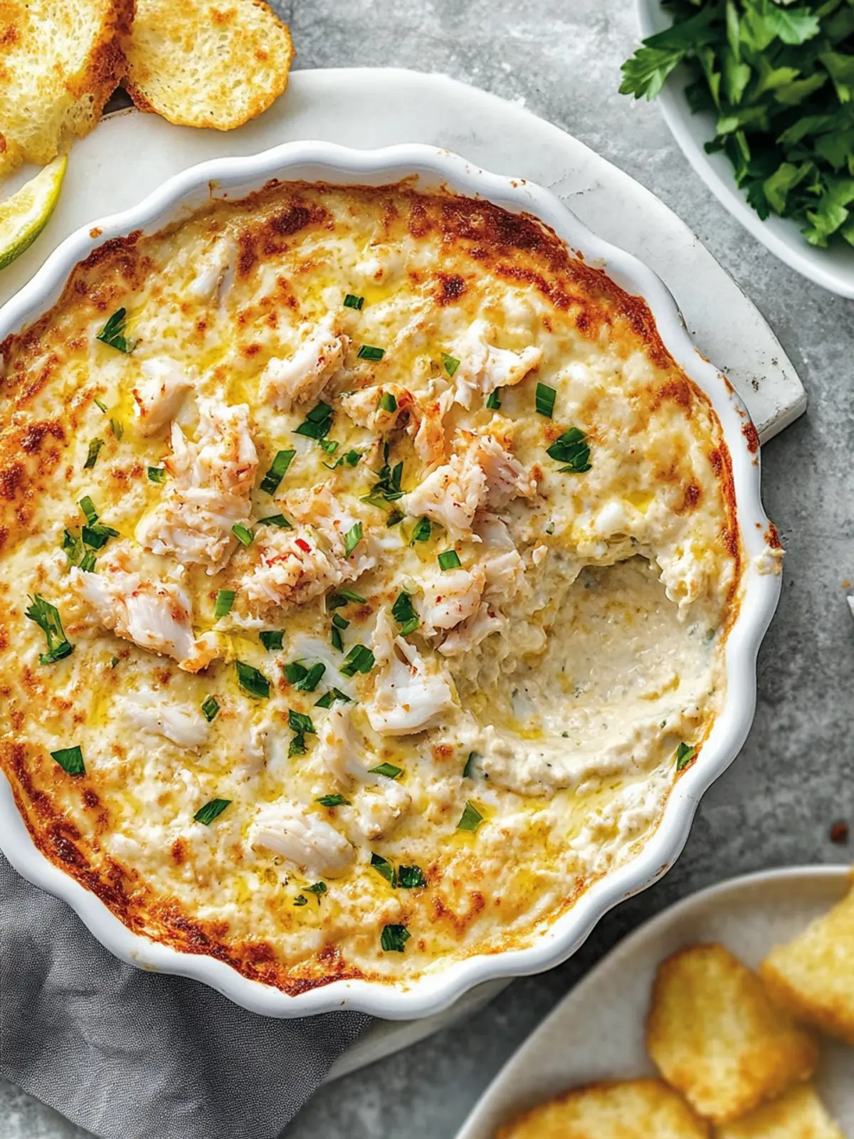 Big Game Creole Crab Dip That's Totally Irresistible 2 Big game Creole Crab Dip