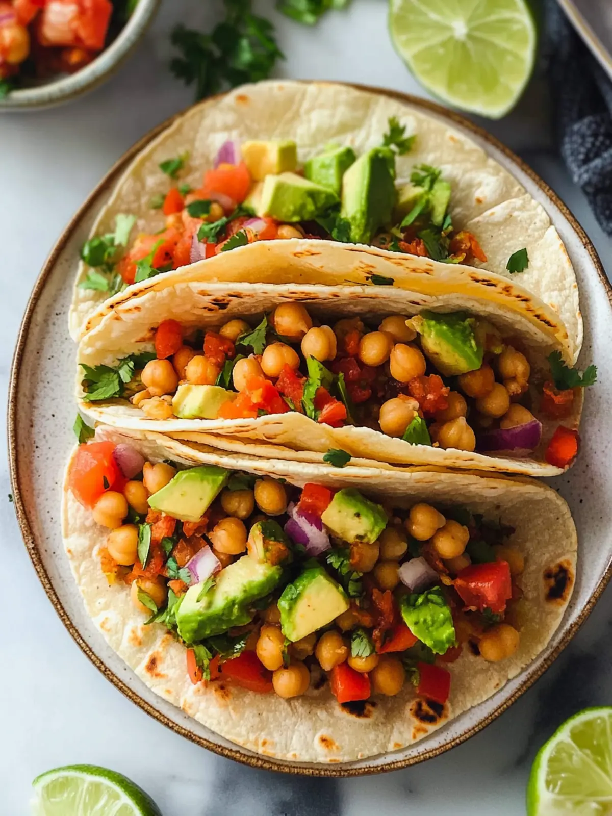 Quick & Flavorful 15 Minute Chickpea Tacos You’ll Love 4 15 Minute Chickpea Tacos