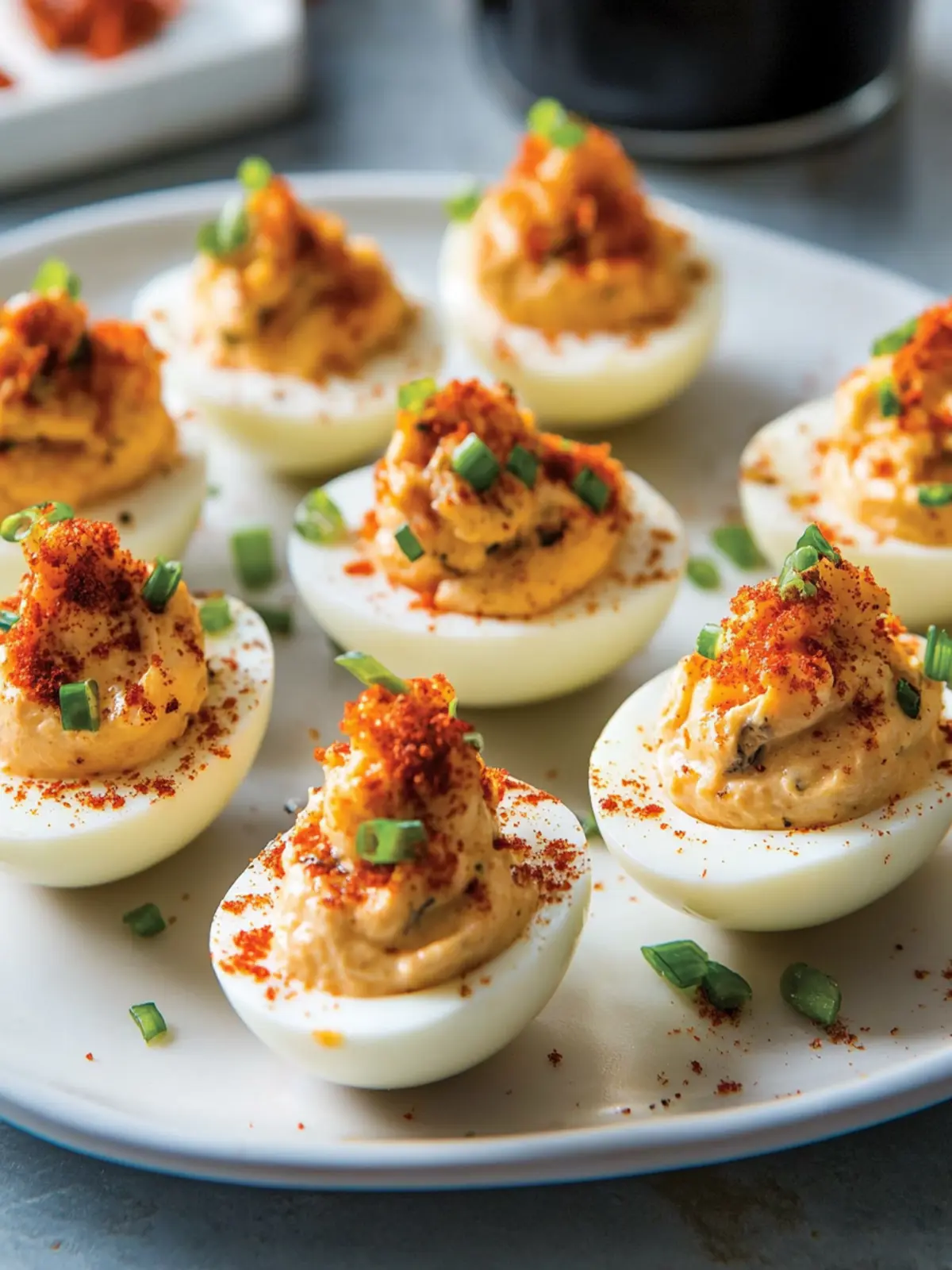 Crawfish Deviled Eggs with a Spicy Cajun Twist 3 Crawfish Deviled Eggs