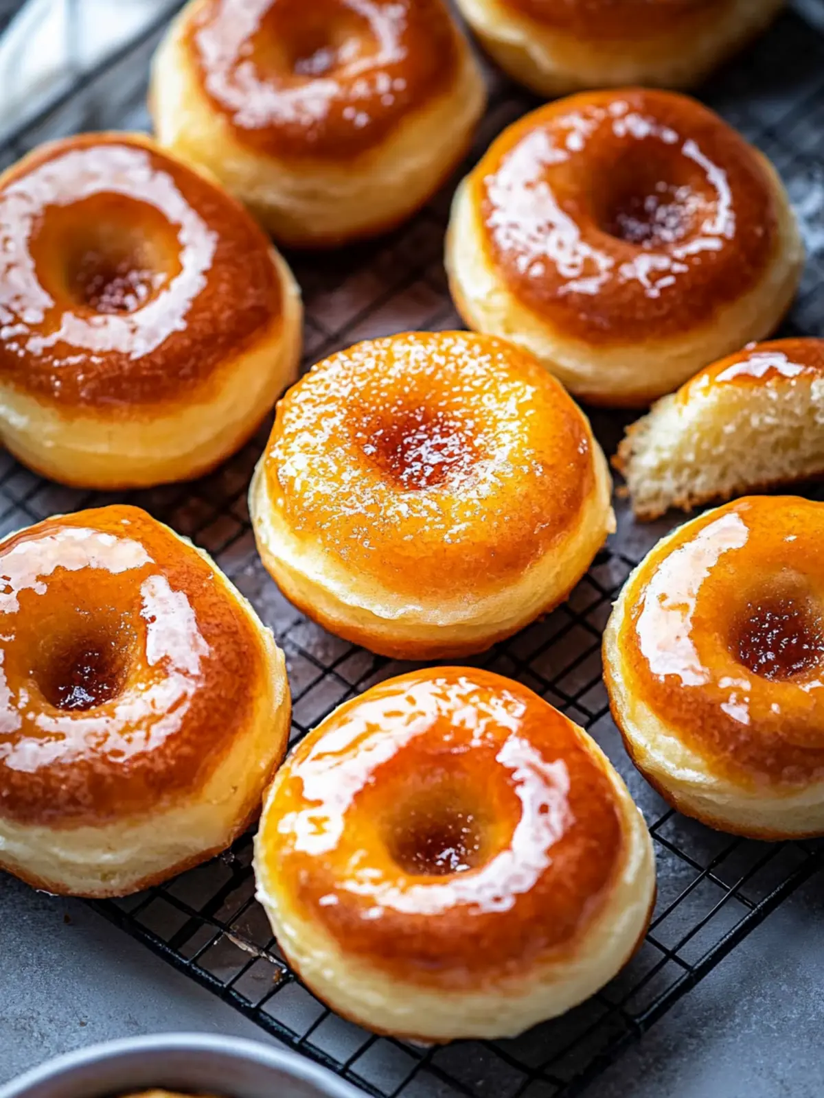 Baked Crème Brûlée Donuts That Will Wow Your Taste Buds 4 Baked Crème Brûlée Donuts