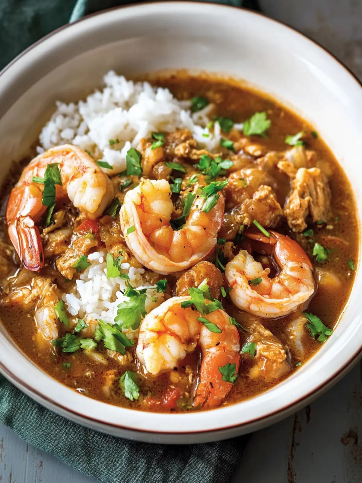 Savory Shrimp and Crab Gumbo with Dry Roux Delight 4 Shrimp and Crab Gumbo with Dry Roux
