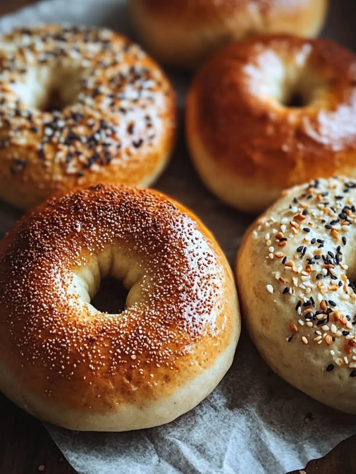 Perfectly Chewy Sourdough Bagels You’ll Want Every Morning 4 Sourdough Bagels