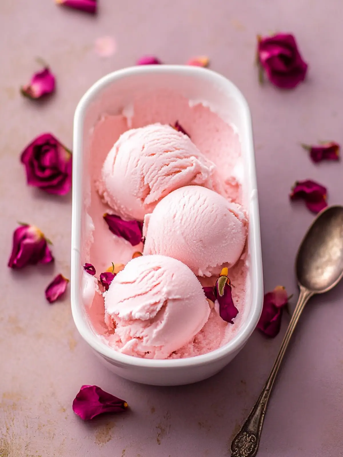 Delightful Easy Rose Ice Cream You Can Make at Home 3 Easy Rose Ice Cream