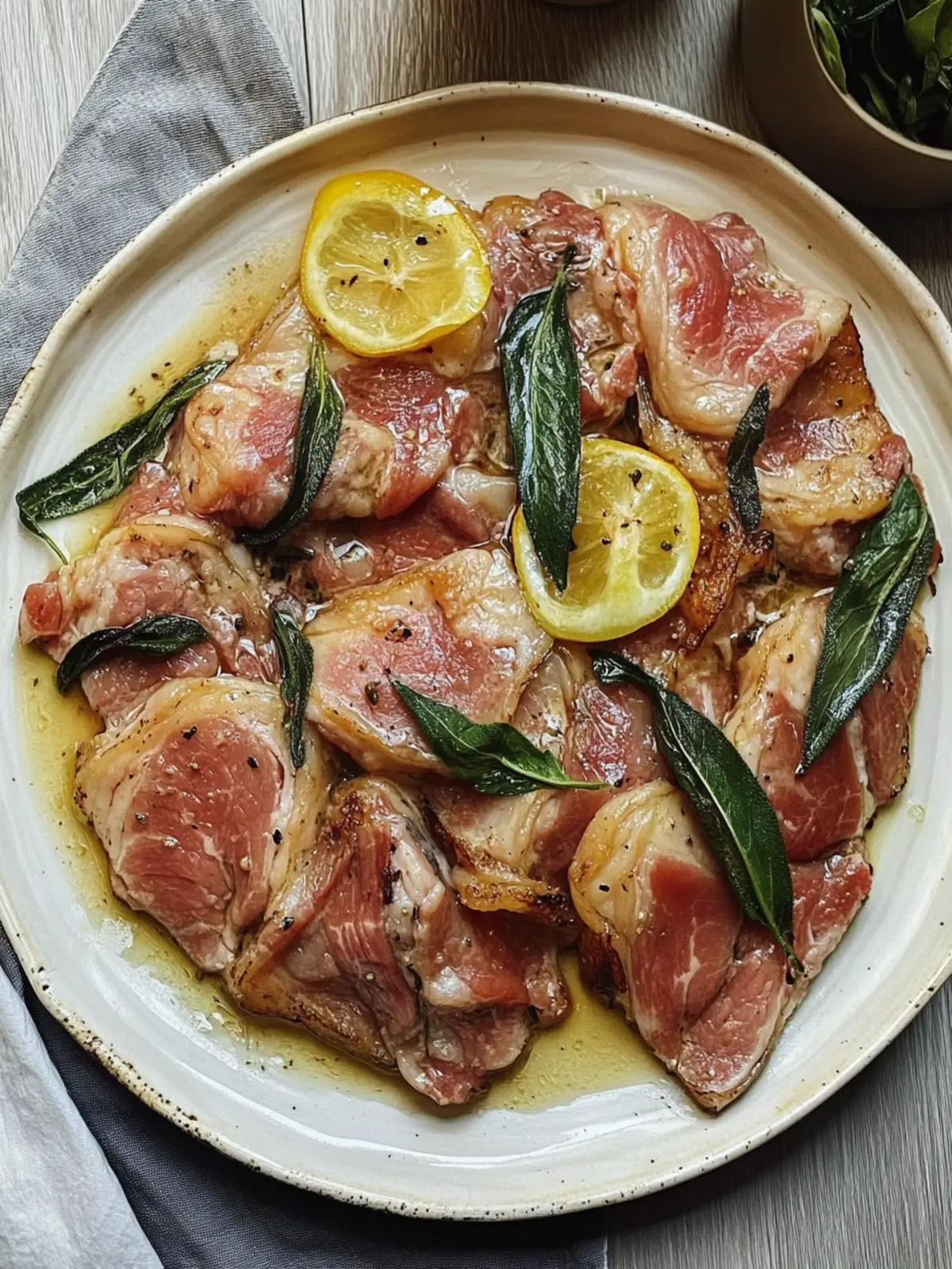 Savory Veal Saltimbocca: A Simple Gourmet Delight 2 Veal Saltimbocca
