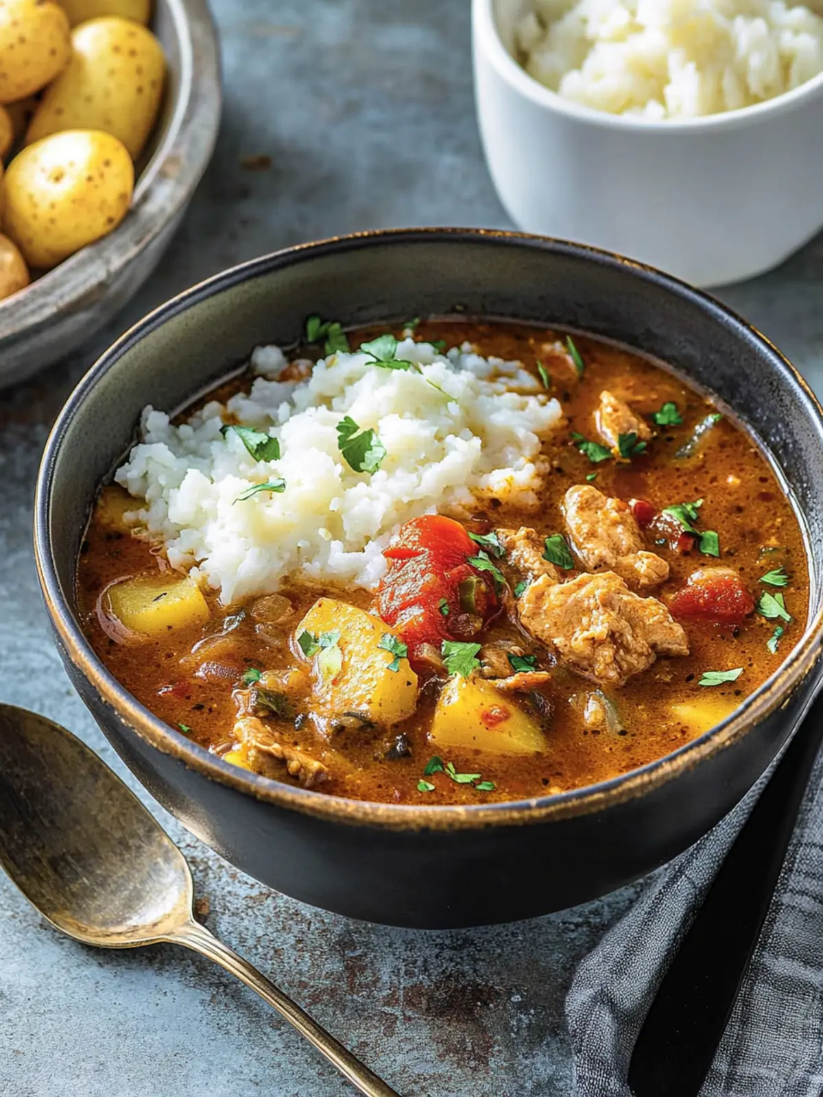 Savory Coot Gumbo with Junior’s Potato Salad to Warm You Up 3 Coot Gumbo with Junior’s Potato Salad