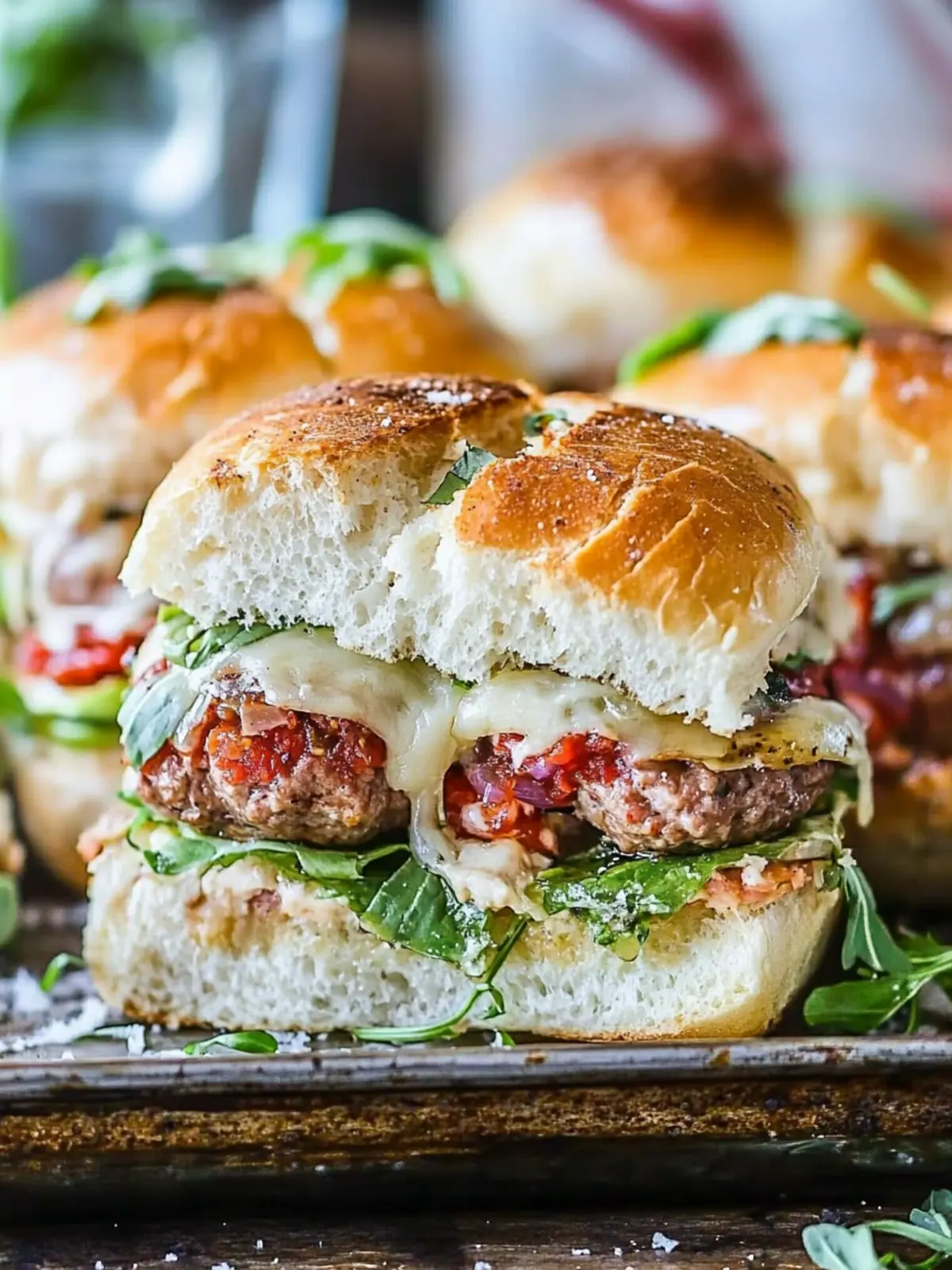 Savory Italian Grinder Sliders Your New Favorite Homemade Treat 5 Italian Grinder Sliders