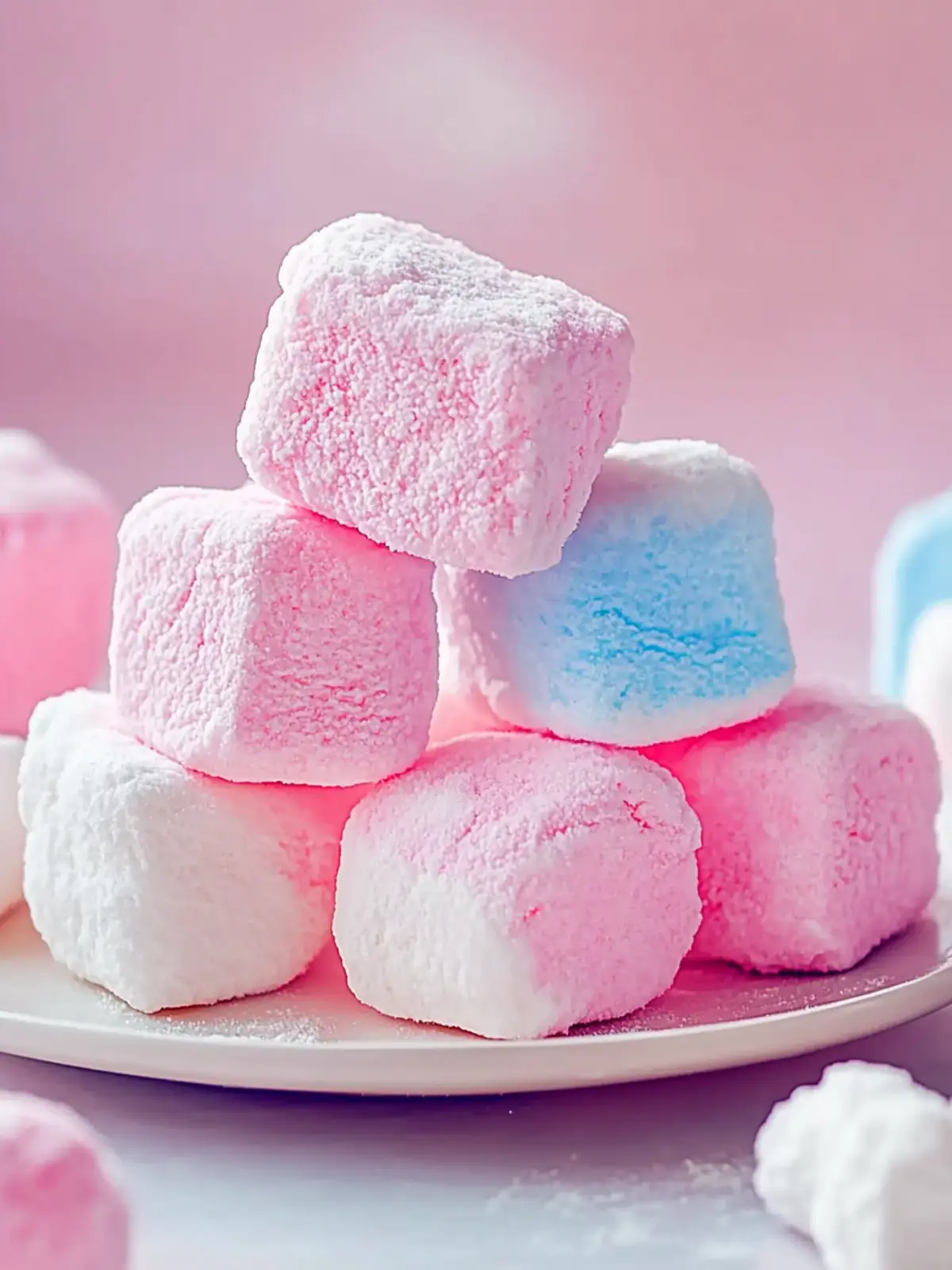 Sweet and Fluffy Cotton Candy Marshmallows You’ll Love 5 Sweet and Fluffy Cotton Candy Marshmallows