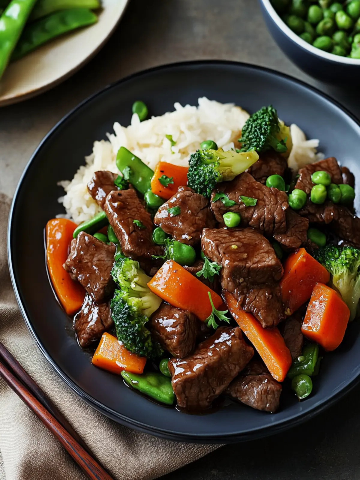Sizzle Up Your Dinner with Beef Stir-Fry and Fresh Veggies 3 Beef stir-fry with vegetables