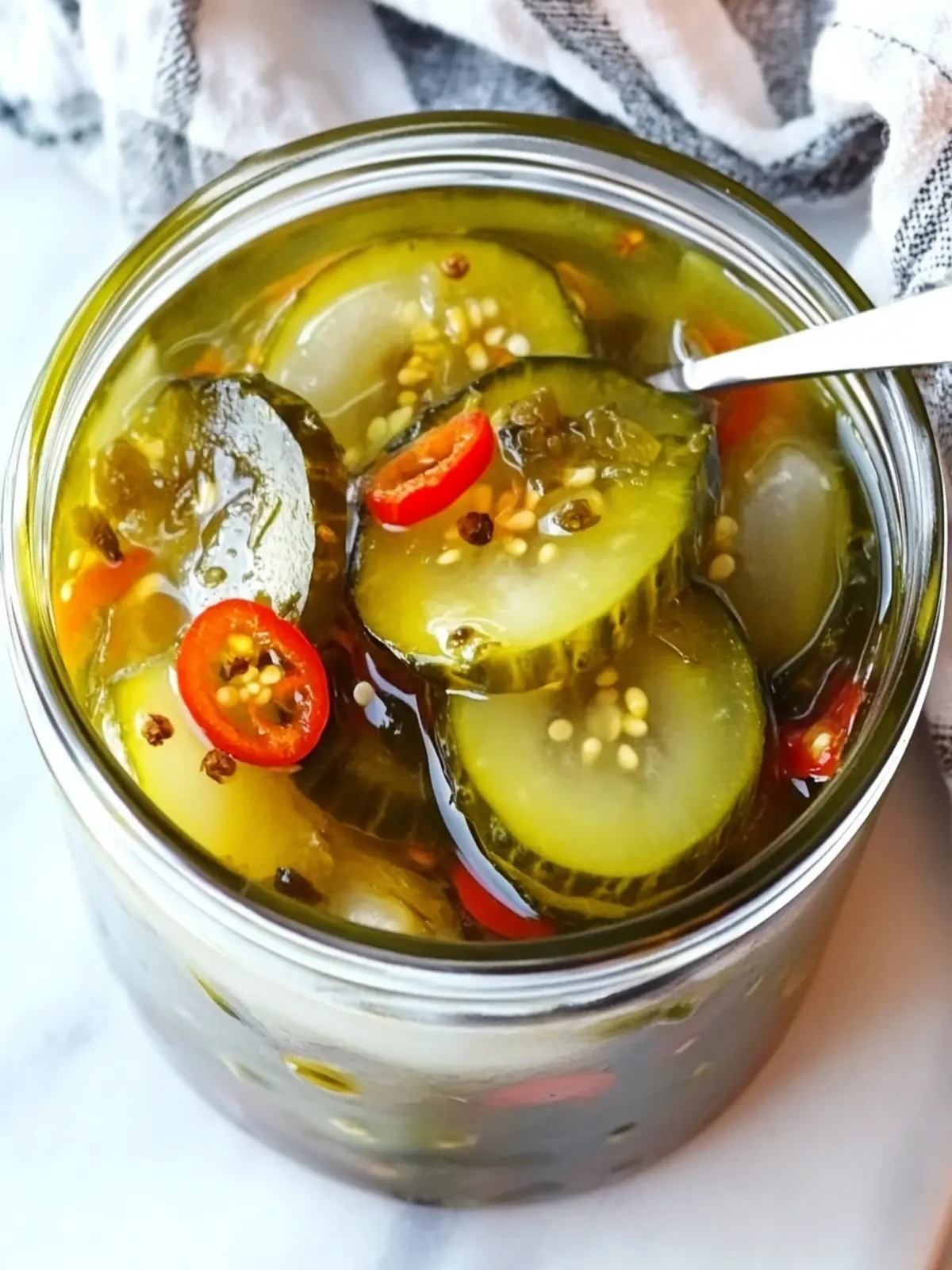 Fire and Ice Pickles: Sweet and Spicy Crunch Awaits 4 Fire and Ice Pickles