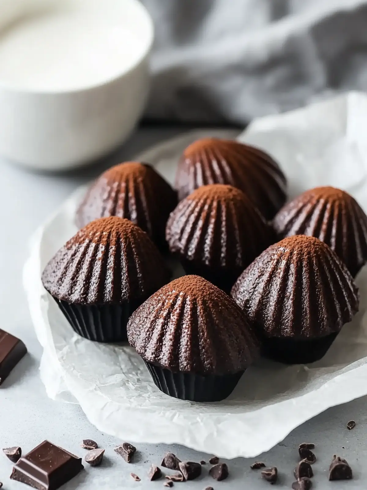 Irresistible Double Chocolate Madeleines for Ultimate Indulgence 5 Double Chocolate Madeleines