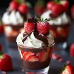 No-Bake Chocolate Strawberry Dessert Cups for Sweet Moments 10 No-Bake Chocolate Strawberry Dessert Cups