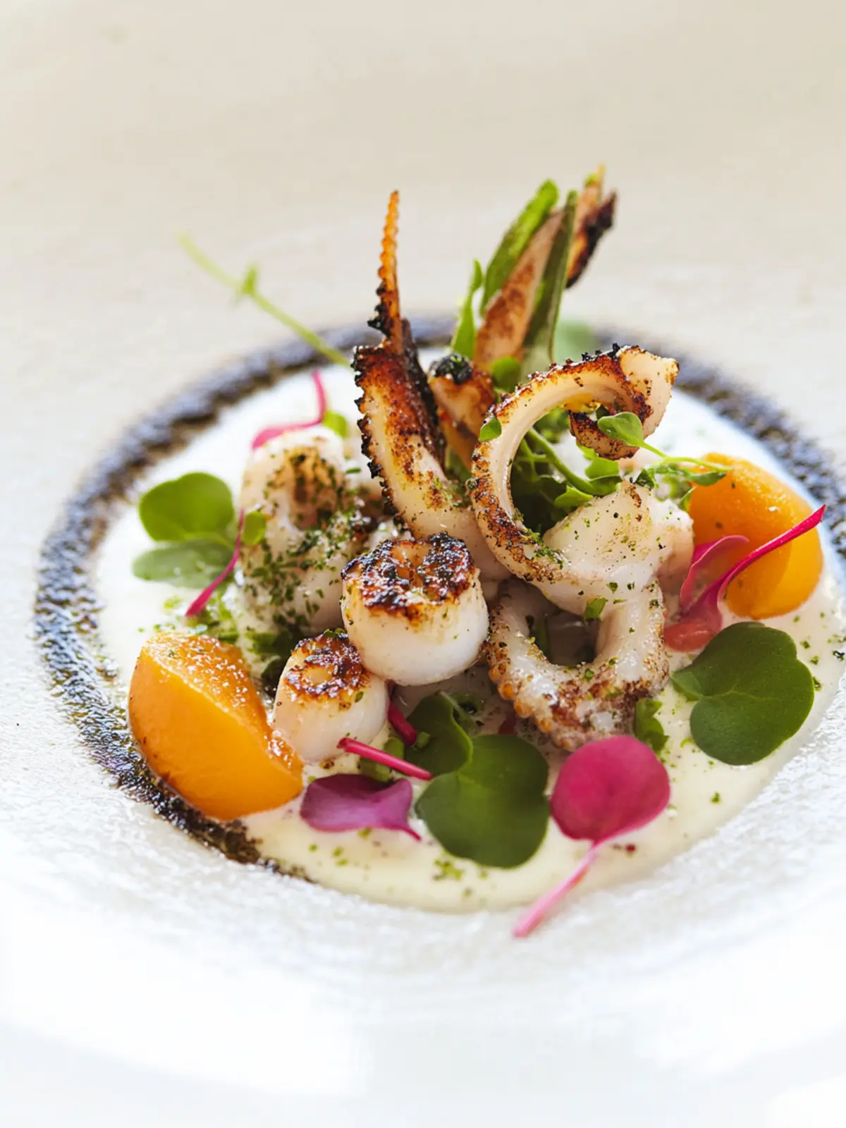 Savor Grilled Squid with Aromatic Herbs for a Flavor Boost 5 Grilled squid with aromatic herbs