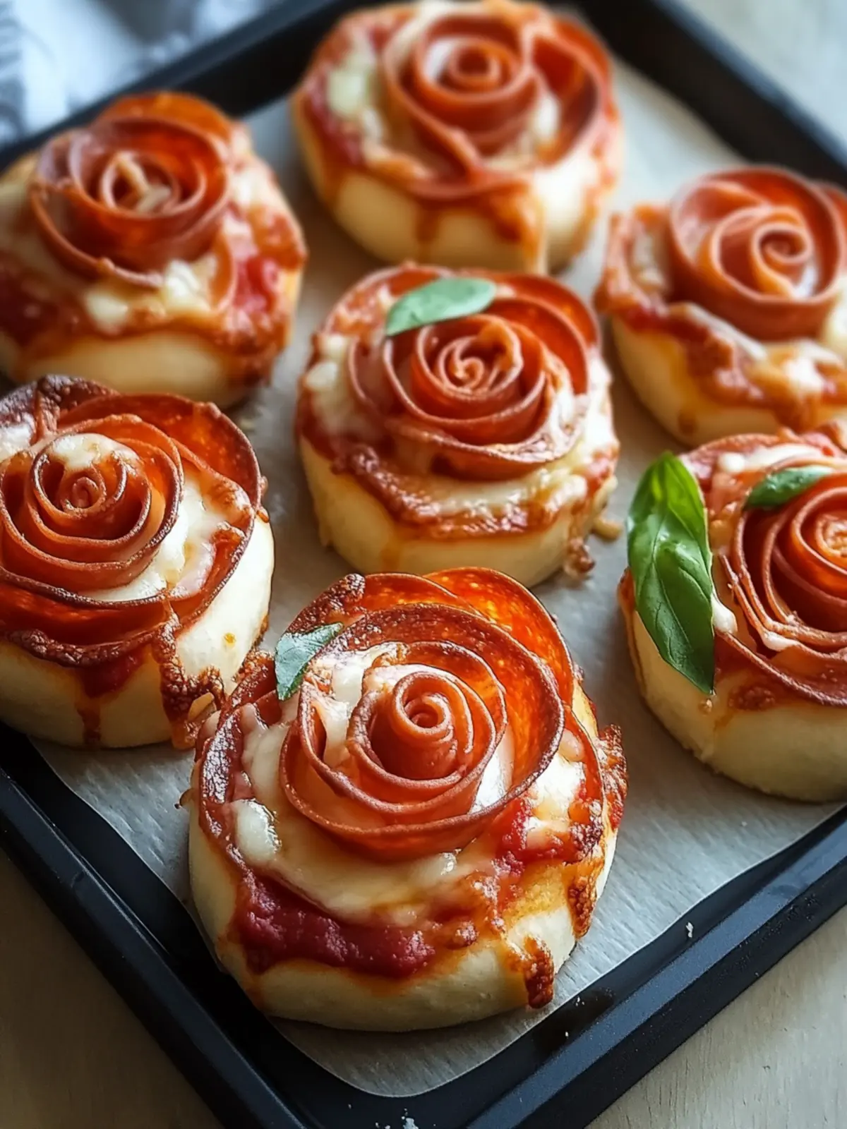 Sweetheart Surprise: Easy Pizza Roses for Valentine’s Day 4 Easy Pizza Roses for Valentine’s Day