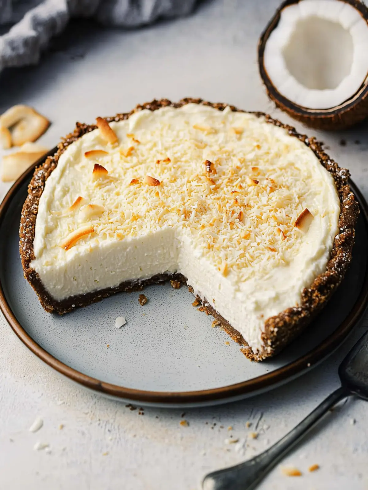 Delicious Vegan Coconut Cream Pie Recipe (Gluten-Free) Delight 4 Vegan Coconut Cream Pie Recipe (Gluten-Free)