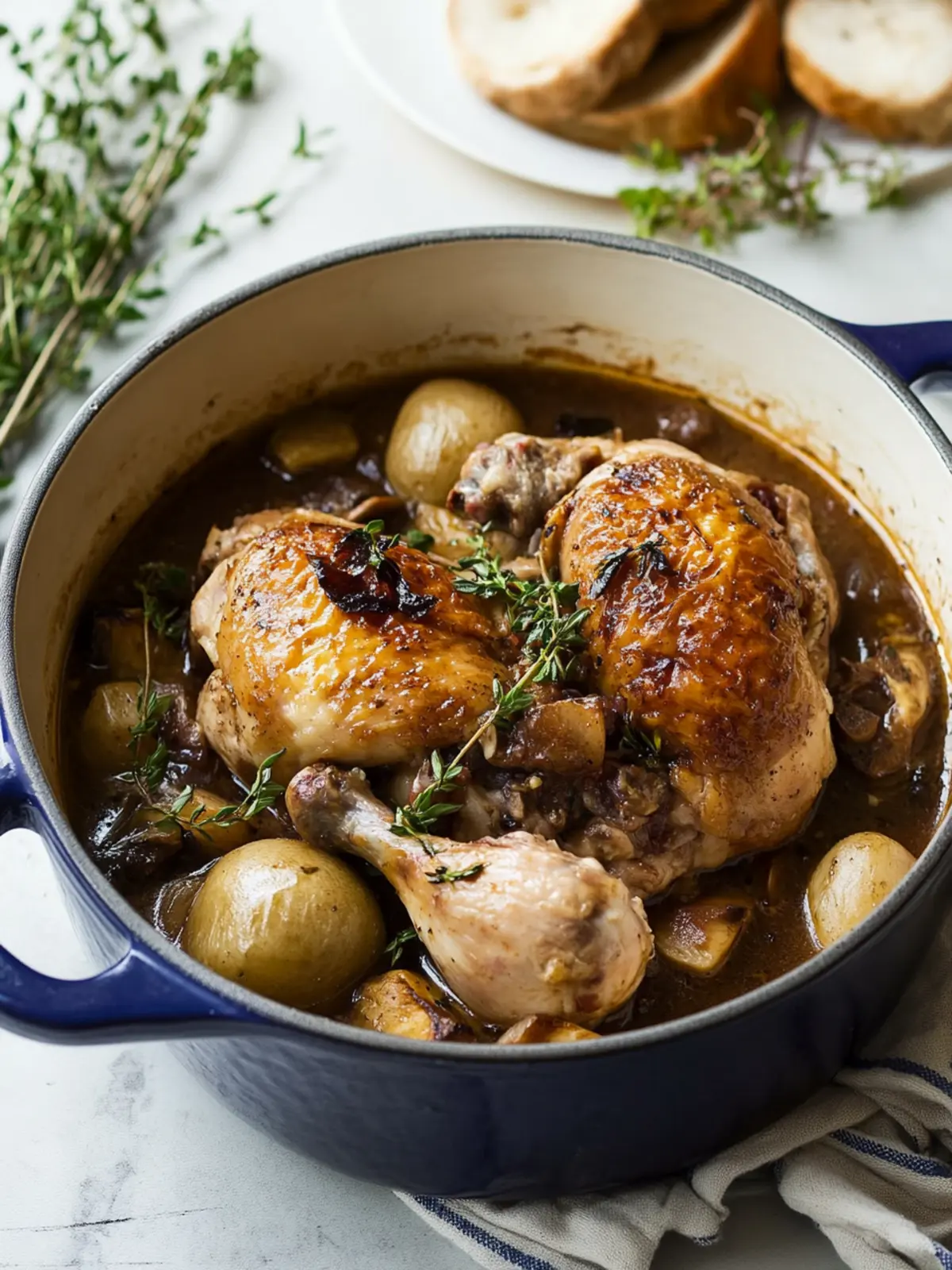 Savory Coq au Vin Recipe: A Classic French Delight at Home 4 Coq au Vin Recipe (Classic French Chicken and Red Wine!)