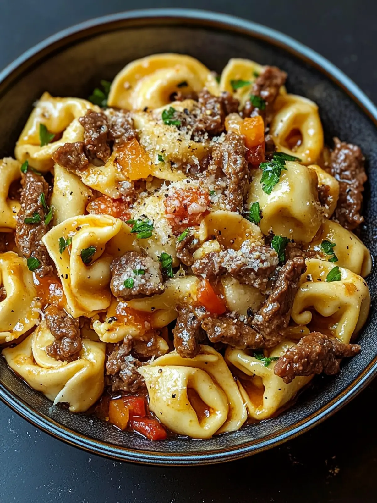 Cheesesteak Tortellini: A Comforting Twist on a Classic Dish 5 Cheesesteak Tortellini