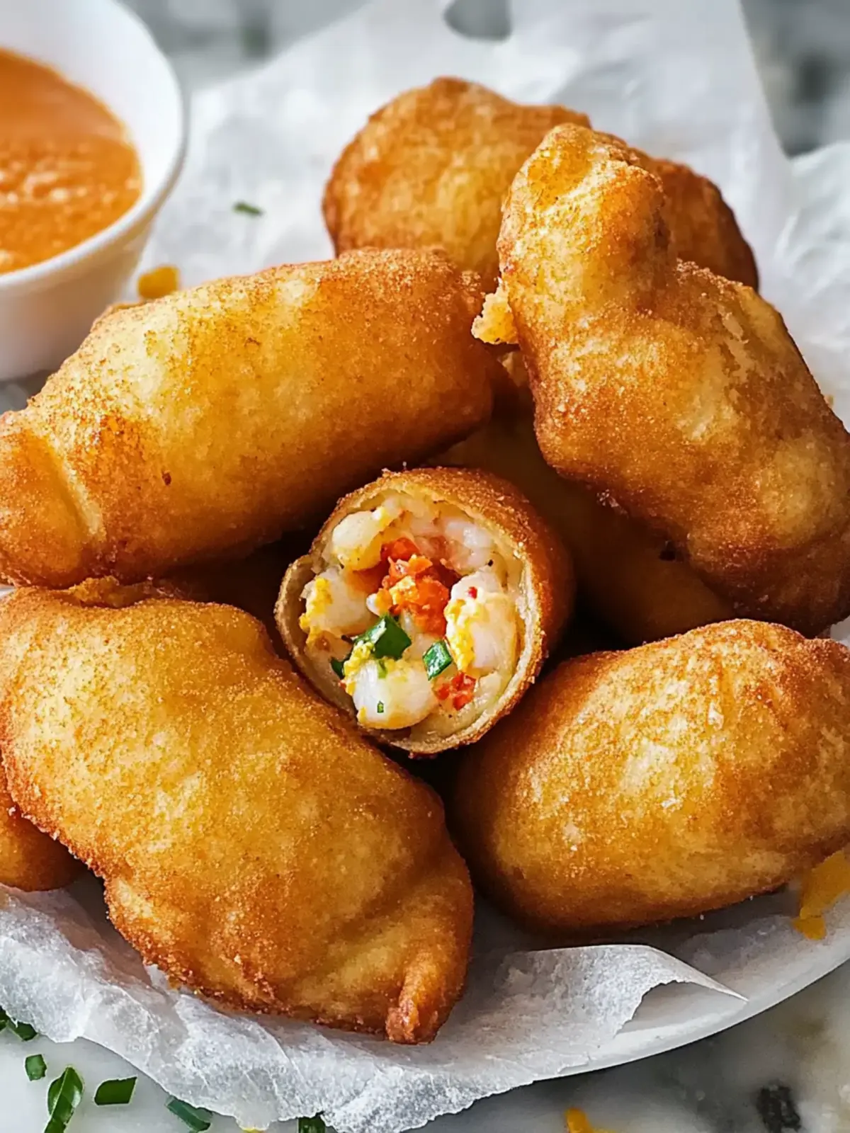 Delicious Crawfish Beignets: A Unique Southern Delight 2 Crawfish Beignets