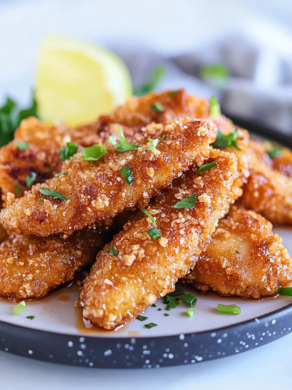 Air Fryer Honey Garlic Chicken Tenders Crispy Delight! 5 Honey Garlic Chicken Tenders Air Fryer