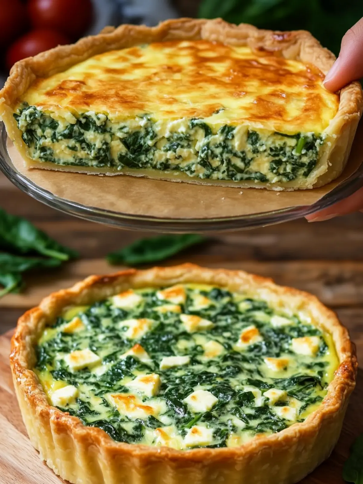 Mediterranean Spinach Cheese Feta Quiche for Cozy Nights 5 Mediterranean Spinach Cheese Feta Quiche