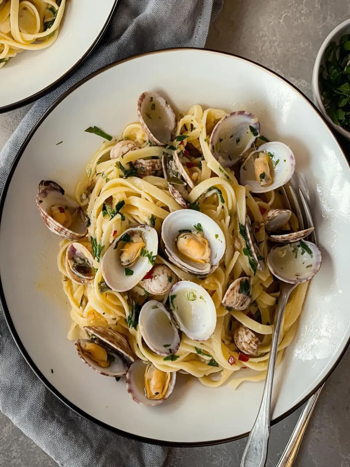 Linguine alle Vongole: Easy, Flavor-Packed Seafood Delight 2 Linguine alle Vongole
