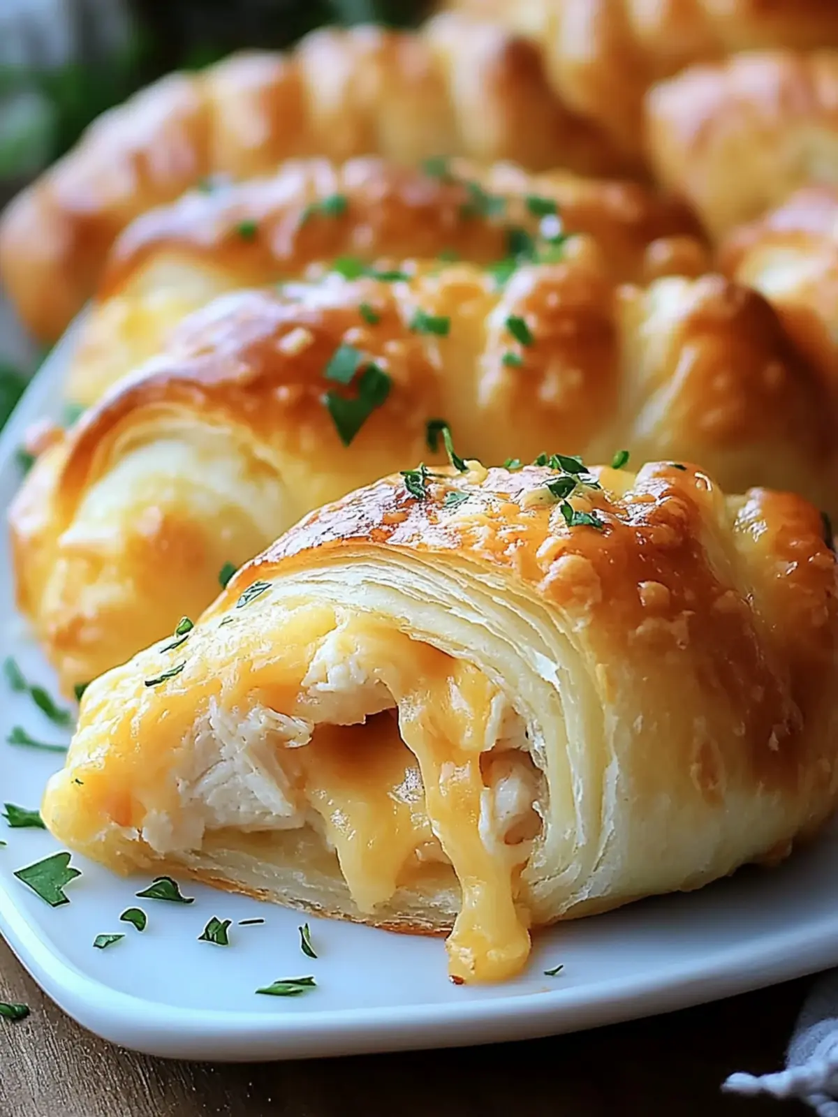 Melt-In-Your-Mouth Cheesy Chicken Crescent Rolls Delight 2 Melt-In-Your-Mouth Cheesy Chicken Crescent Rolls