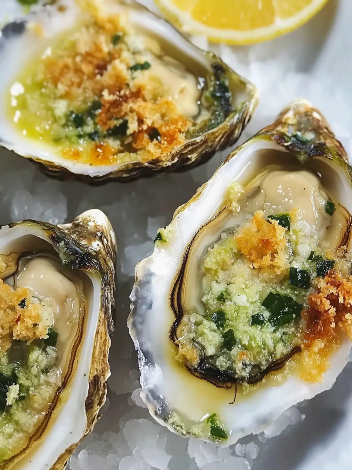 Rockin' Oysters Rockefeller: A Cheesy Spinach Delight 4 Rockin' Oysters Rockefeller